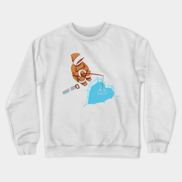 Eskimo love Crewneck Sweatshirt by captainsmog